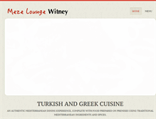 Tablet Screenshot of mezeloungewitney.com